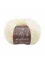 Pelote de laine mohair de chevreau et soie fabrication française écru
