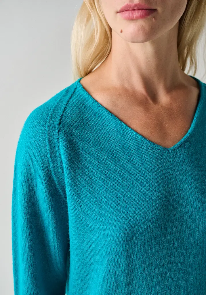 Ensemble femme pull et pantalon en laine mérinos et alpaga