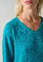 Ensemble femme pull et pantalon en laine mérinos et alpaga