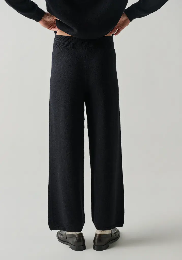 Ensemble pull et pantalon pour femme en mérinos et alpaga