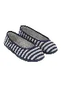 Ballerines femme ultralégères en tissu intérieur éponge de coton made in France