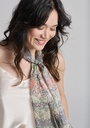 Foulard femme imprimé 100% soie fabrication française