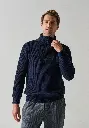 Pull homme col camionneur 100% laine