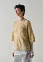 Pull femme manches courtes en mohair des Pyrénées
