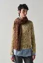 Grande écharpe femme en mohair et soie