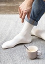 Chaussettes mixtes soie santé +