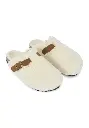 Sabots femme en laine naturelle