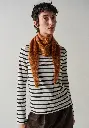Triangle femme en laine mohair et soie