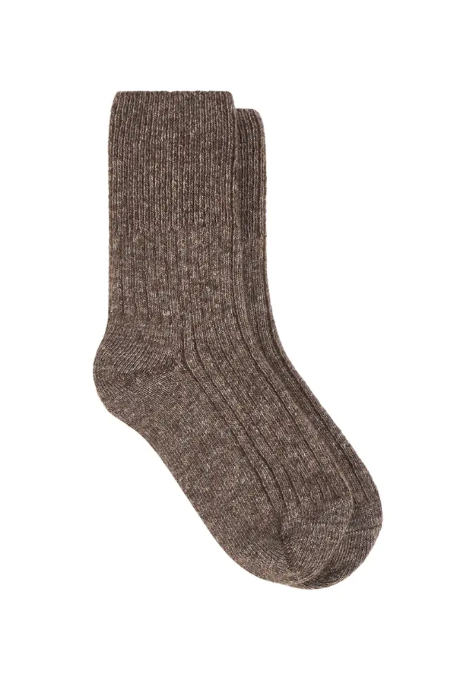 Chaussettes mixtes chaudes en laine et duvet de yack