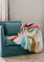 Plaid jacquard chaud en mohair