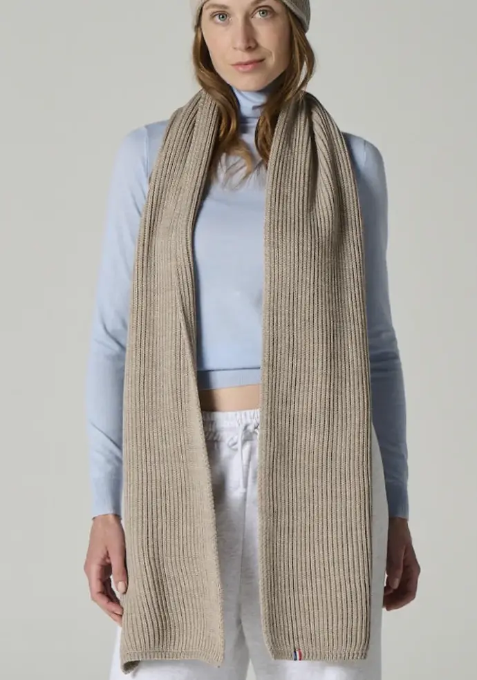 Echarpe femme 100% laine Mérinos
