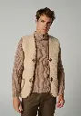 Gilet en laine de mouton homme