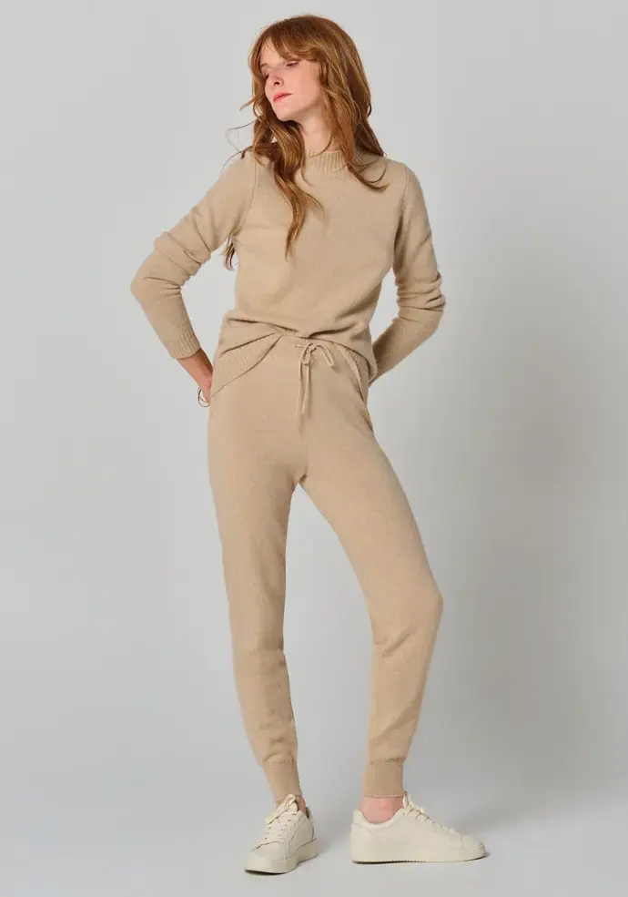 Pantalon femme d´intérieur en cachemire