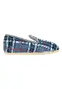 Chaussons pour homme à motif écossais