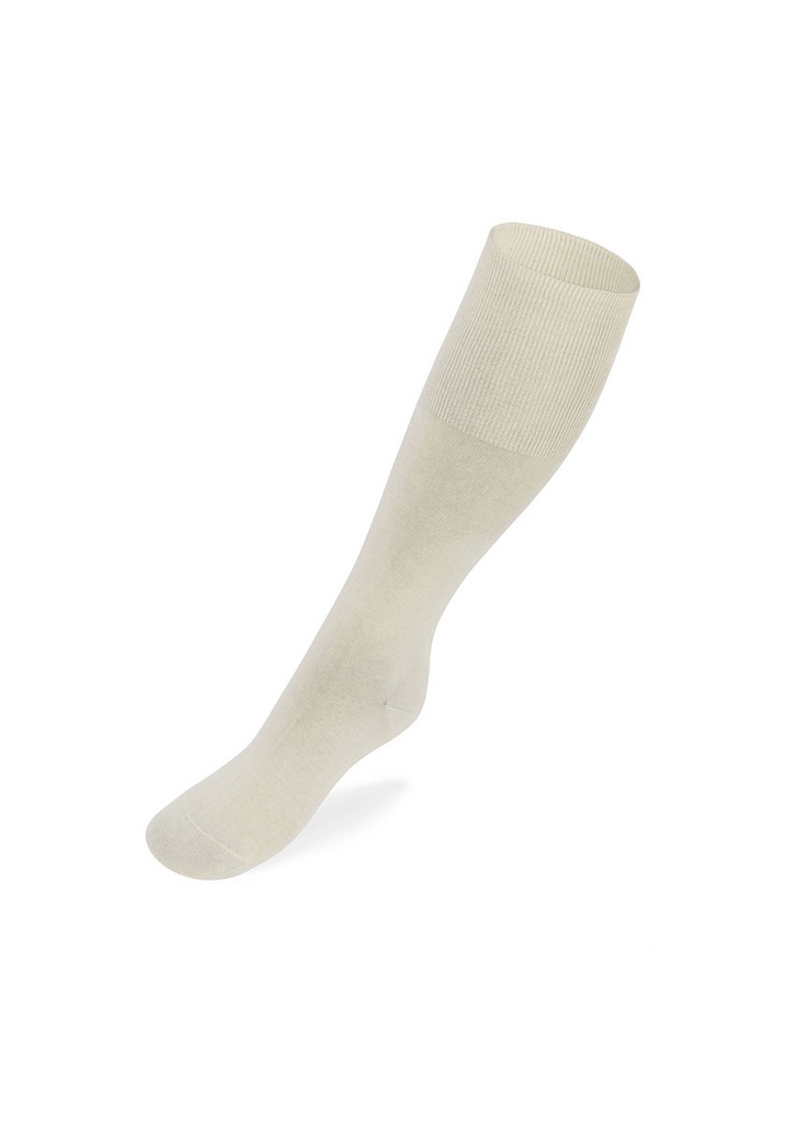 Mi-bas mixte maille fine en coton bio