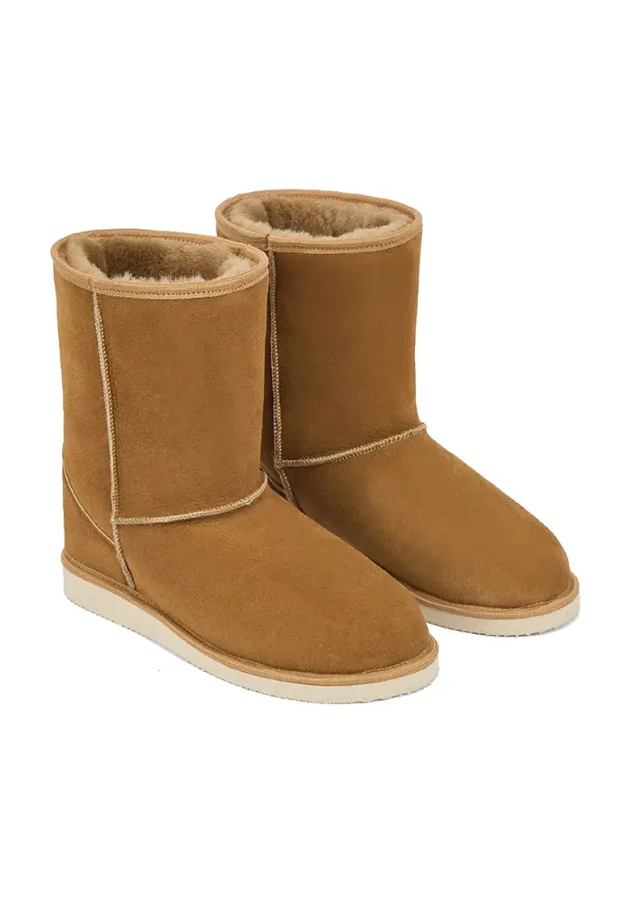 Bottines femme en peau de mouton