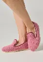 Chaussons pour  femme en mohair et alpaga