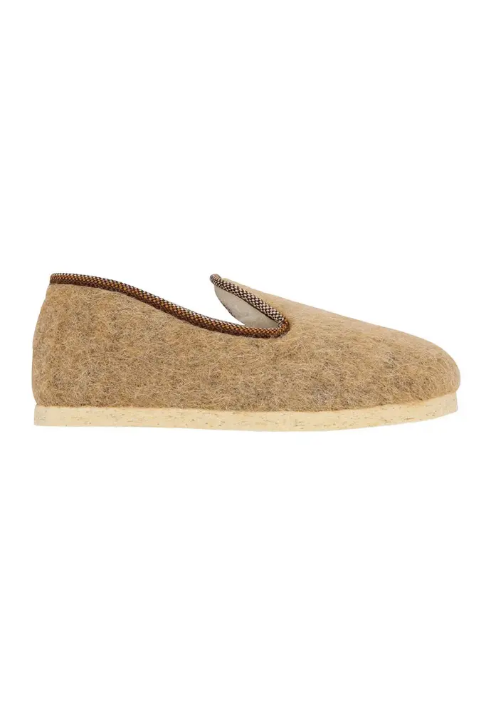 Chaussons pour  femme en mohair et alpaga
