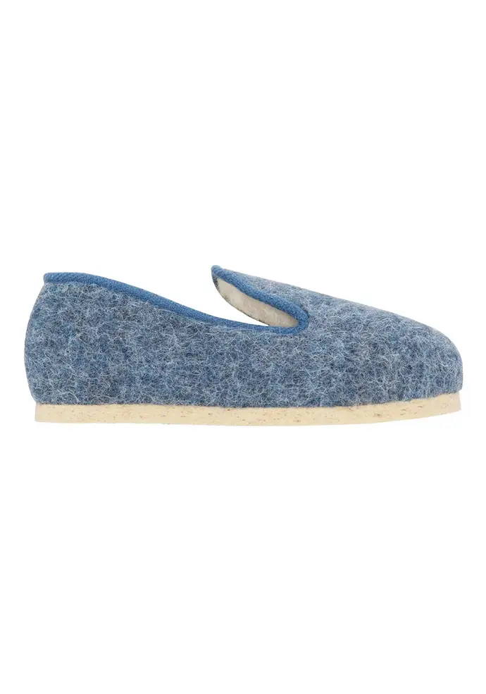 Chaussons pour homme en mohair et alpaga