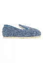 Chaussons pour homme en mohair et alpaga