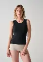 Débardeur pour femme gansé