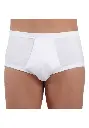 Slip ouvert en coton pour homme
