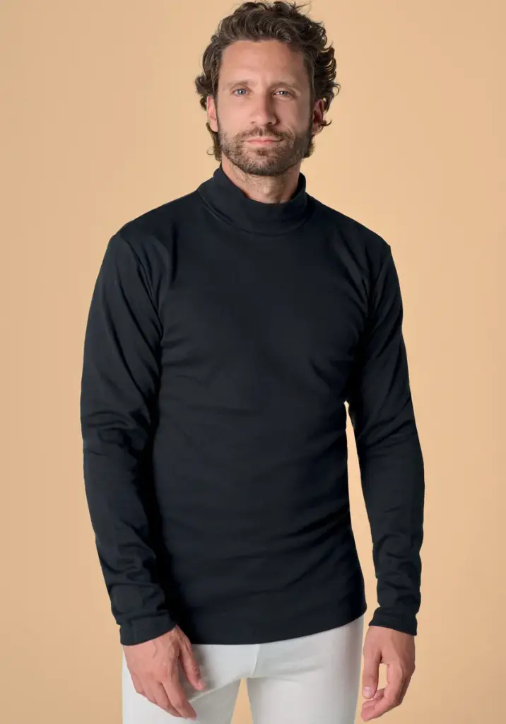 Sous-pull homme en coton bio