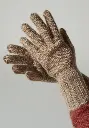 Gants femme mohair de chevreau
