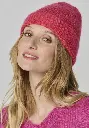 Bonnet femme en mohair de chevreau