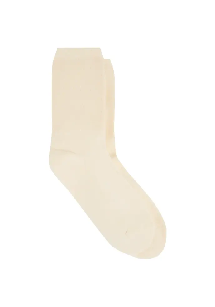 Chaussettes  mixtes unies en coton bio