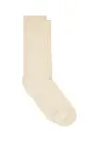 Chaussettes en coton fine fleur mixtes