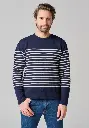 Marinière homme 100% laine mérinos