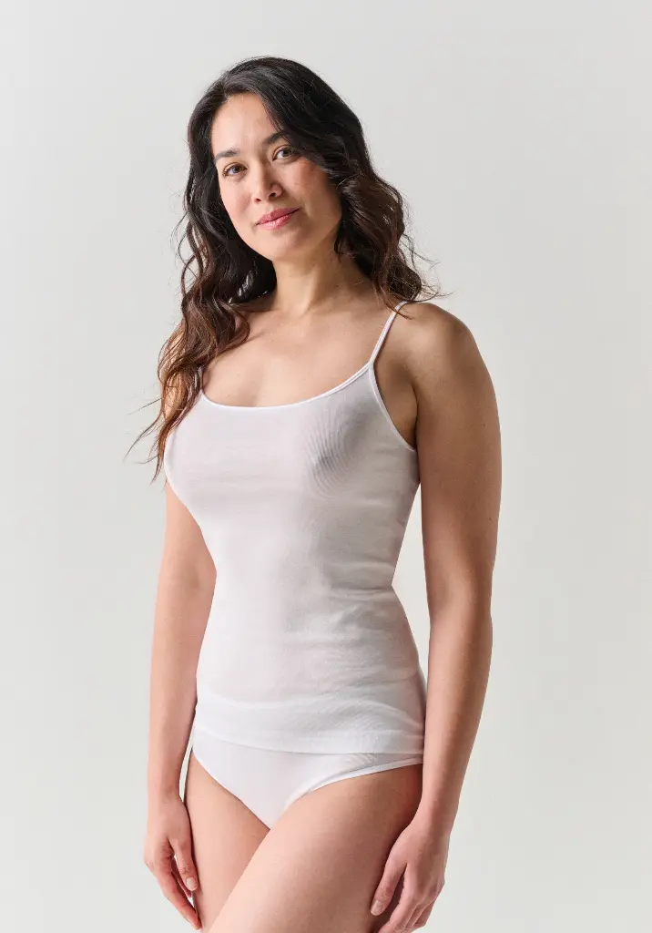 Lot caraco et culotte femme en fil d'Ecosse