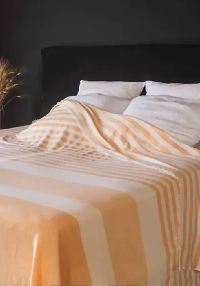 Grand plaid en 100% laine mérinos