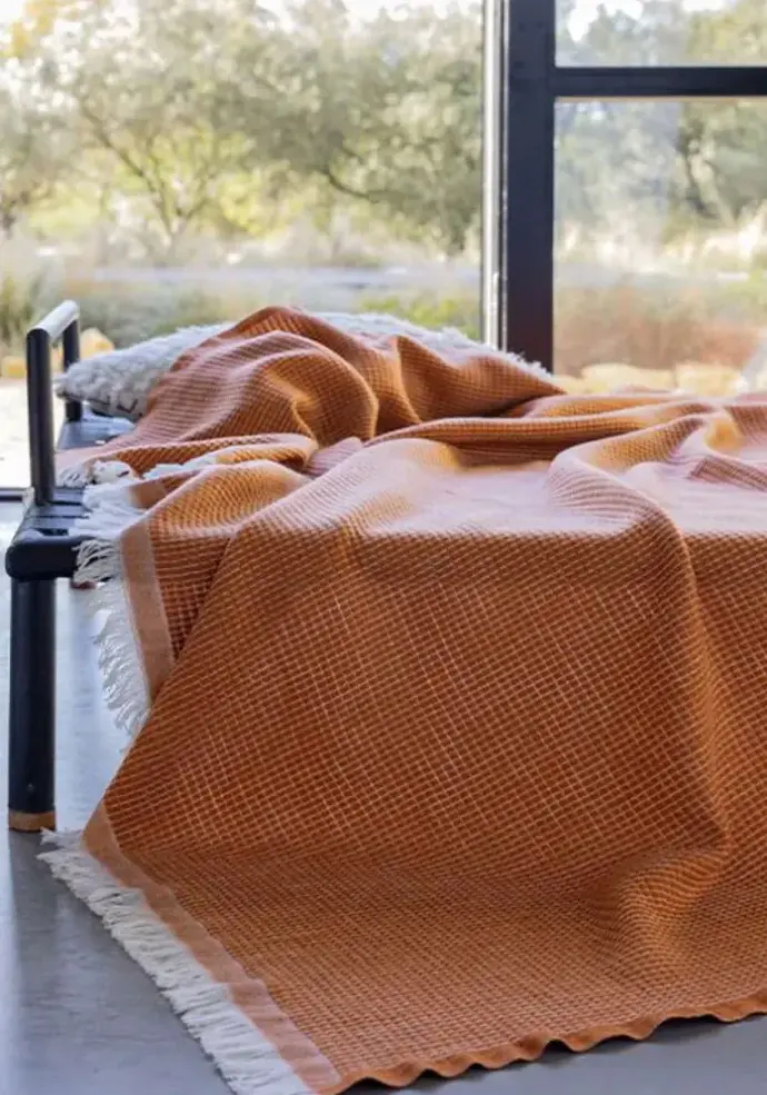 Plaid mérinos d'Arles Antique