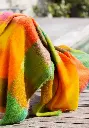 Plaid jacquard chaud en mohair
