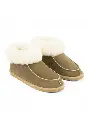 ​Chaussons femme rebords fourrés