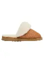 ​Mules femme en peau fourrées laine