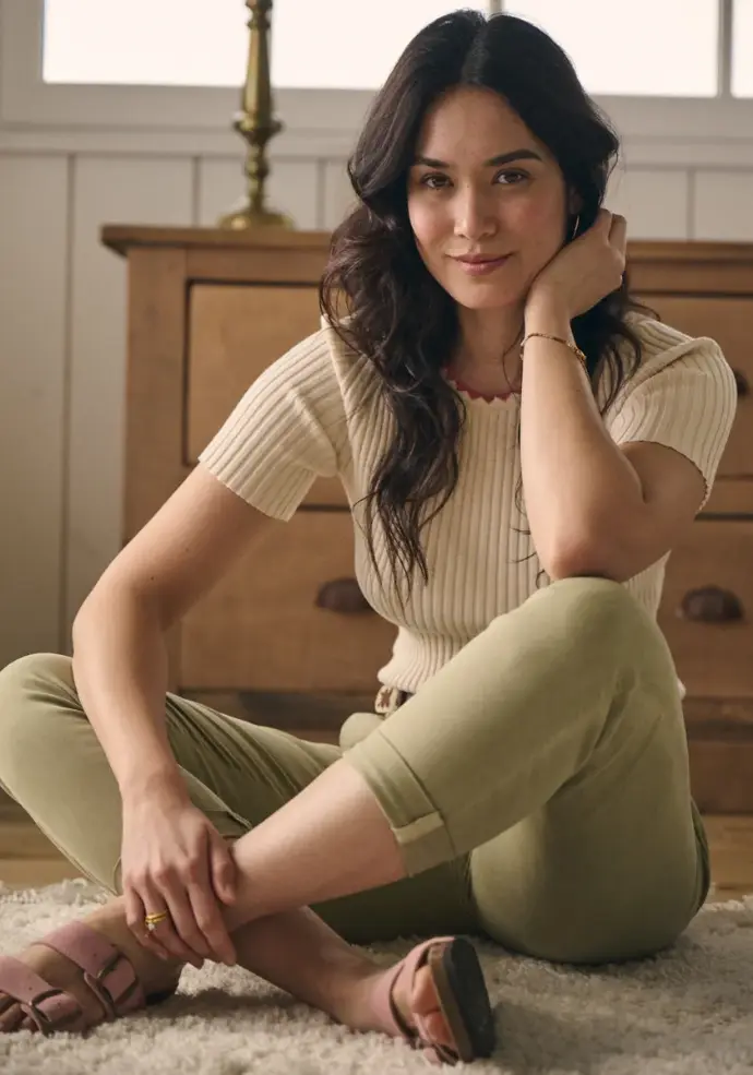 T-shirt femme en coton biologique