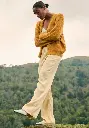 Gilet femme en mohair et soie