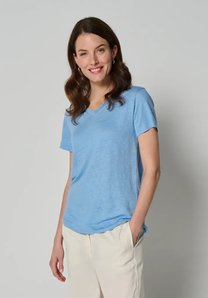 T-shirt lin pour femme