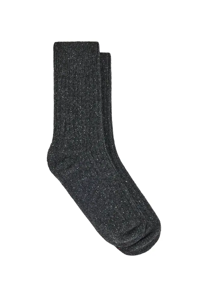 Chaussettes en laine et soie