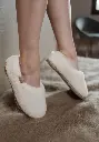 Chaussons fourrés femme