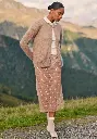 Gilet femme en mohair de chevreau