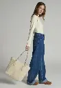 Cabas en laine et coton bio