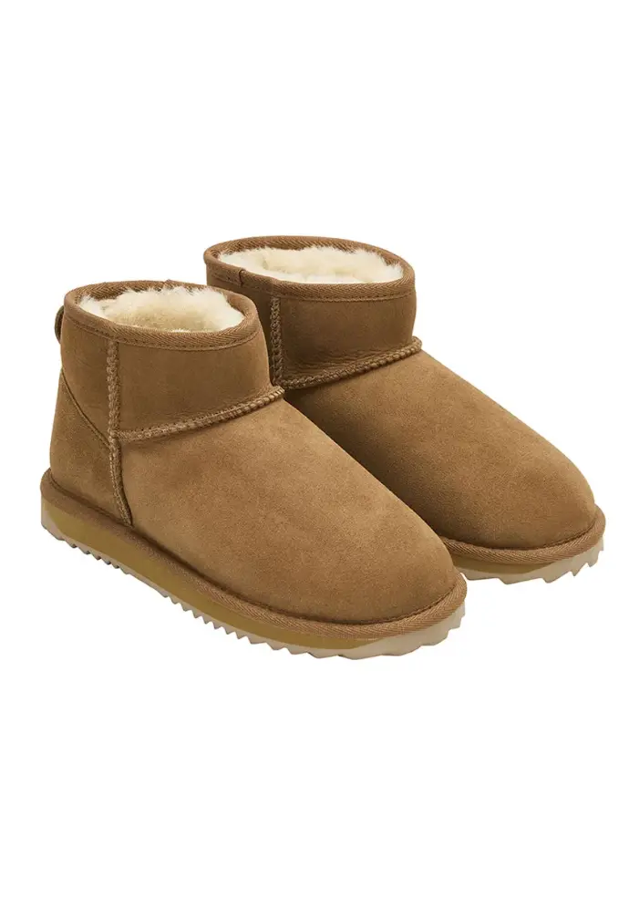 Boots mixte en peau de mouton retournée