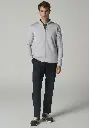 Gilet zippé pour homme en laine mérinos