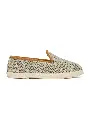Chaussons mixtes en lin semelle amovible