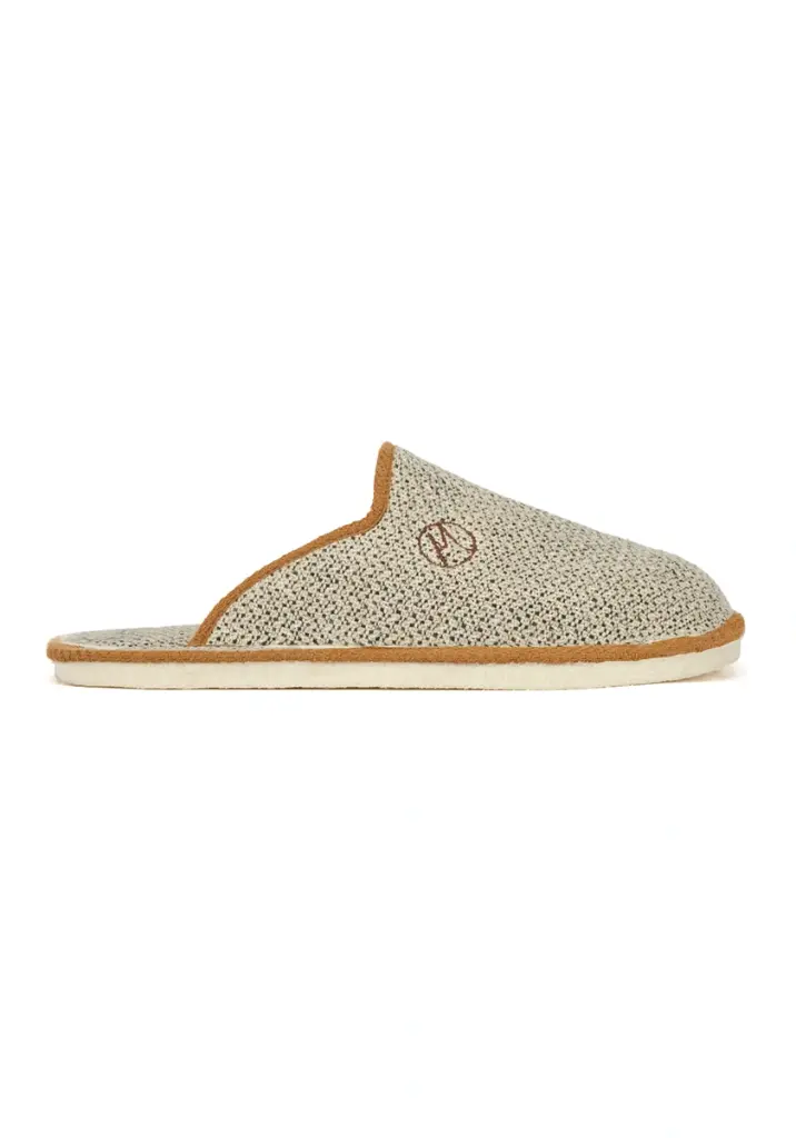 Mules confort homme en lin