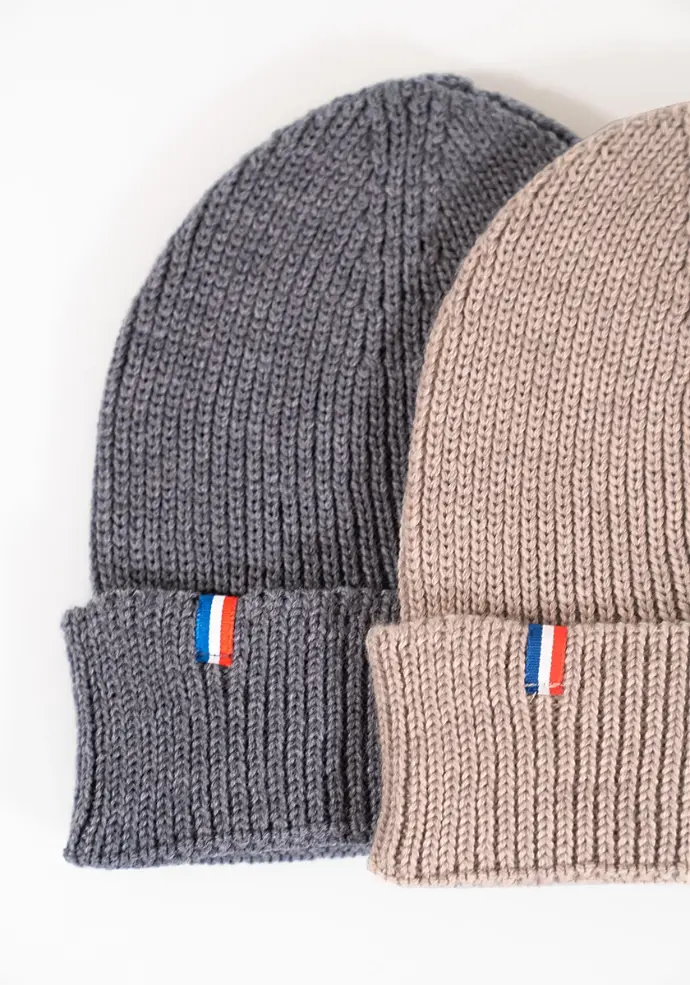 Pack bonnet laine mérinos femme & homme